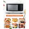 Commercial Chef 1.6 Cu. Ft. Countertop Microwave with Touch Controls & Digital Display, White Microwave CHM16MW6 - alternate 2